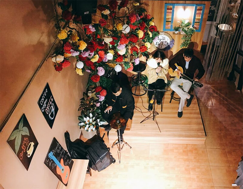 quán cafe acoustic ở Đà Lạt