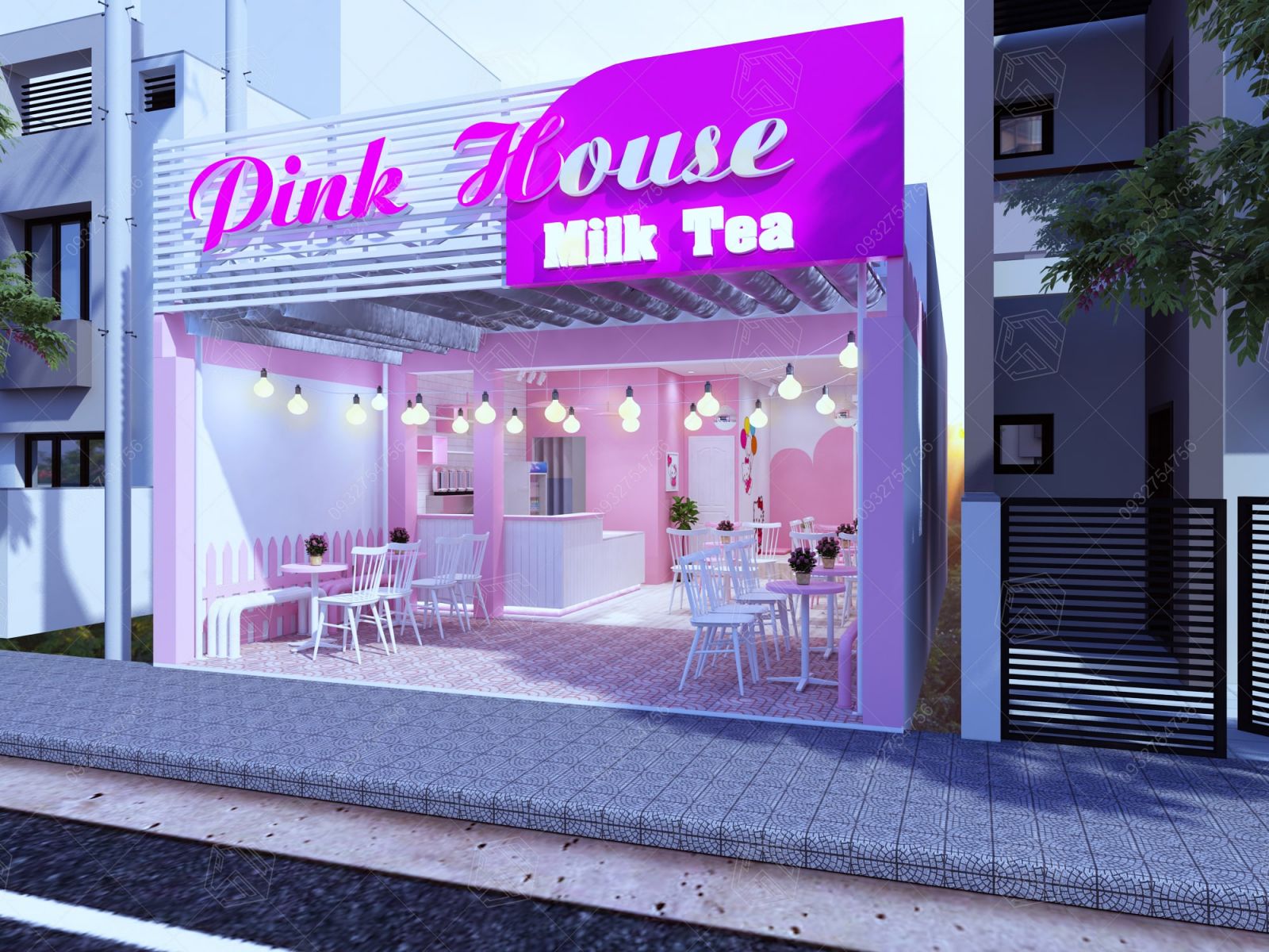 Trà Sữa Pink House 