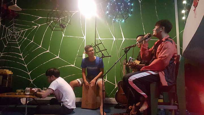 Quán cafe Acoustic quận Bình Thạnh