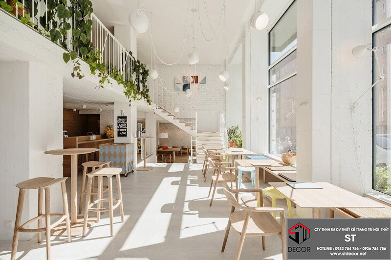 Chi phí thiết kế 1 quán cafe