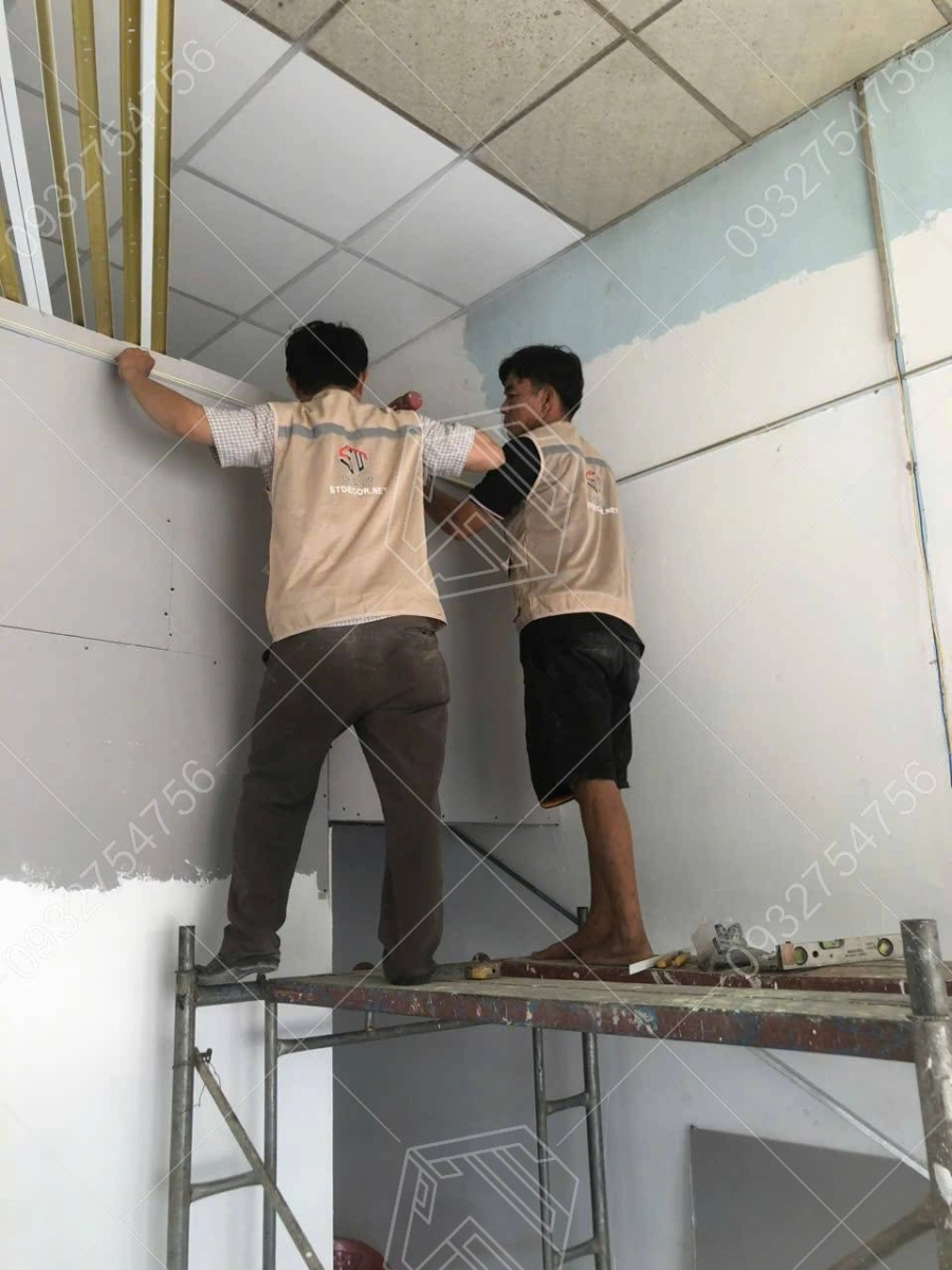 Thi công hoàn thiện mặt tiền