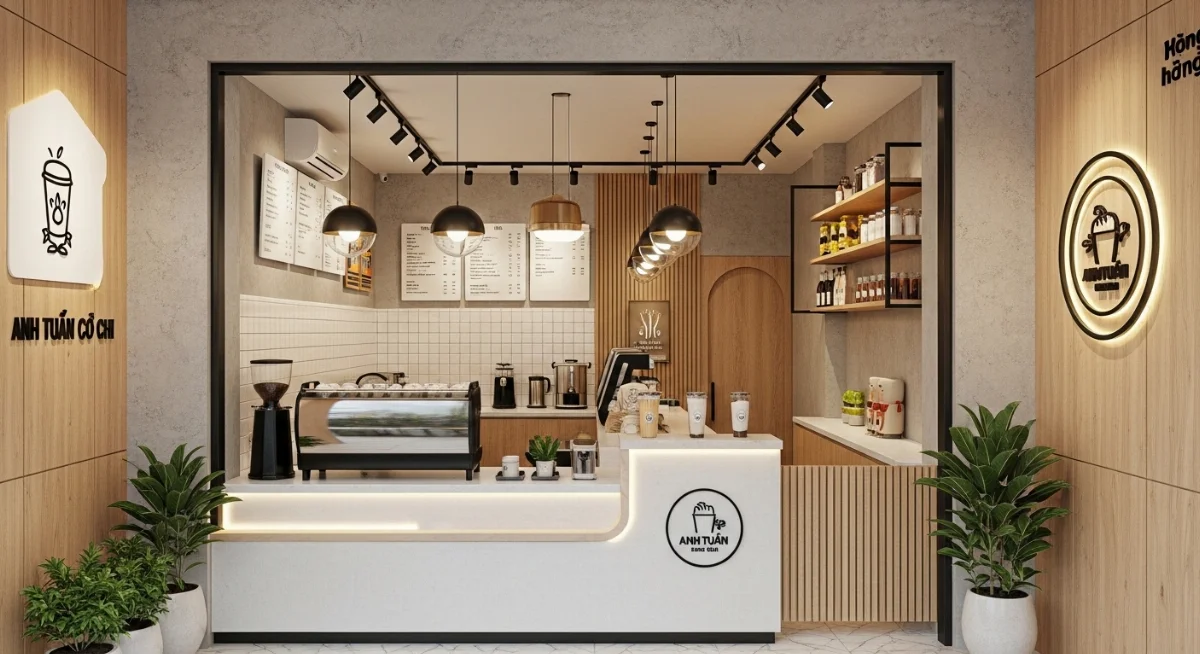 Mô hình kinh doanh trà sữa vỉa hè Củ Chi của Anh Tuấn đông khách