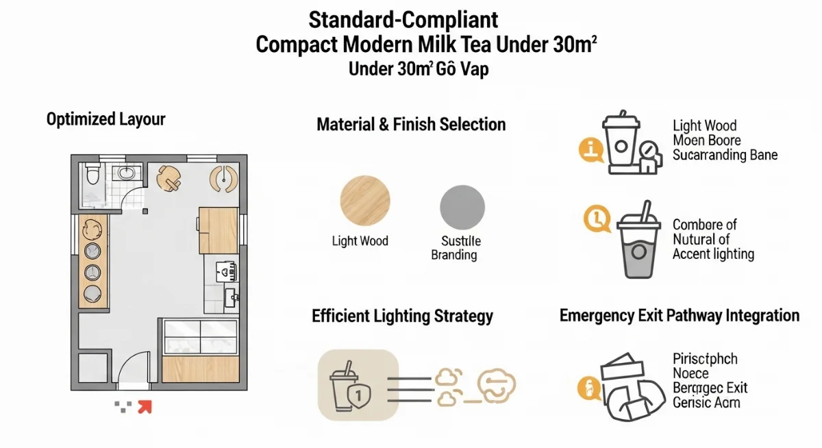 Quy trình hoàn thiện giấy phép PCCC quán trà sữa nhỏ Gò Vấp