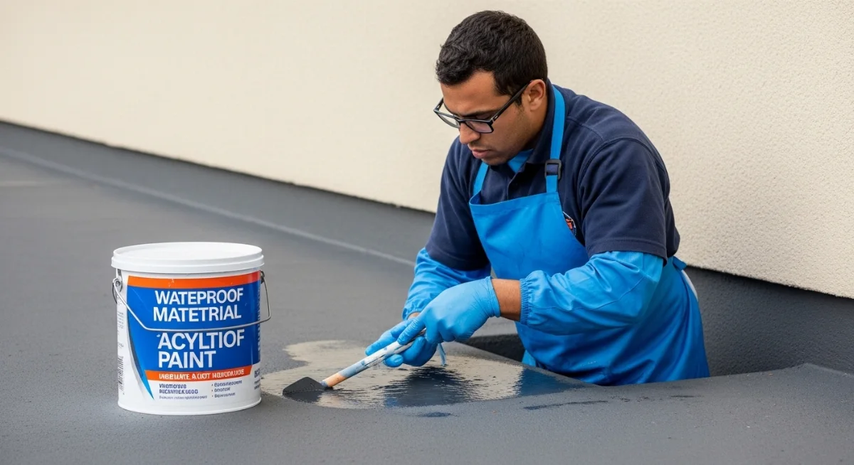 Khu vực pha chế cần vật liệu chống thấm và hệ thống thông gió tốt ở quán trà sữa