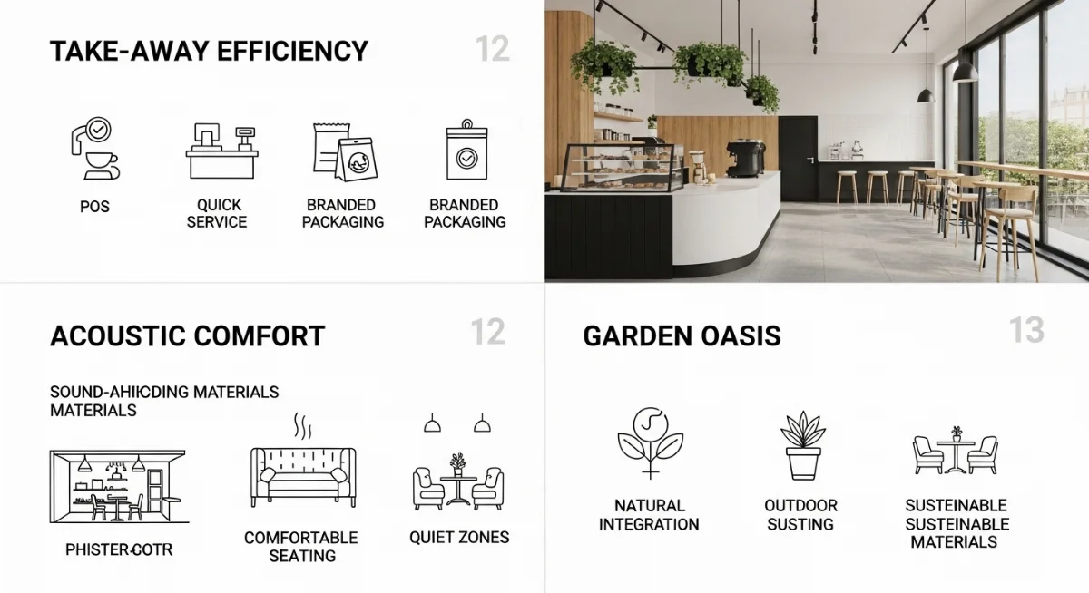 Thiết kế nội thất quán cà phê theo phong cách concept độc đáo thu hút 2026