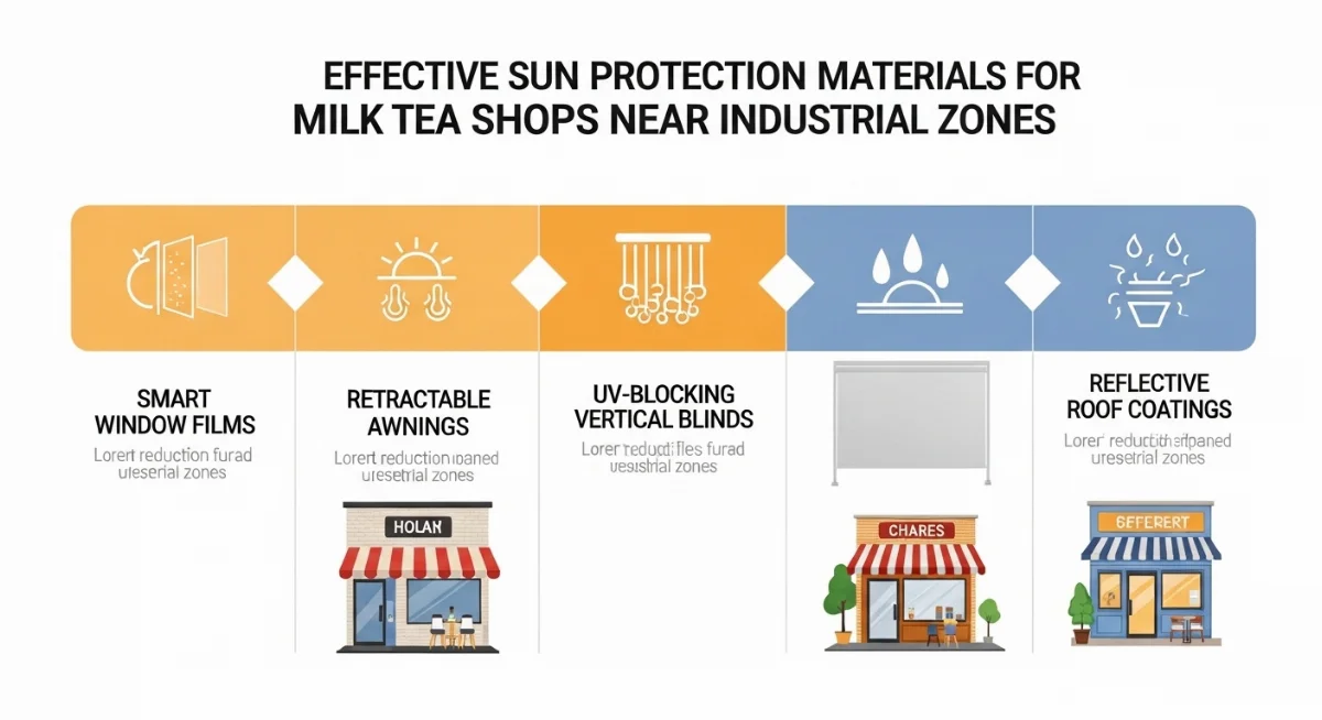 Thi công mái che quán trà sữa chuyên nghiệp tại Đồng Nai, chất lượng cao