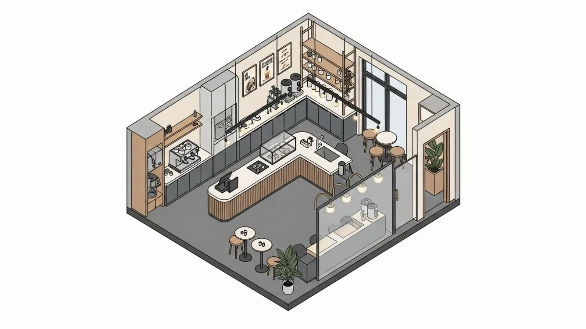 Thi công quán cafe nhanh gọn hiệu quả