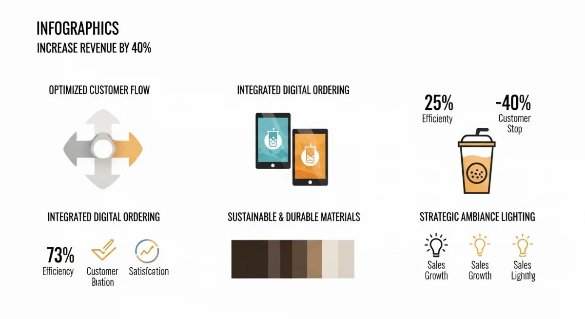 Phân tích dữ liệu không gian bằng AI giúp tối ưu hóa thiết kế quán cà phê