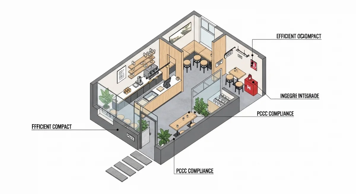 Biện pháp PCCC hiệu quả cho quán trà sữa hẻm 2m để đảm bảo an toàn