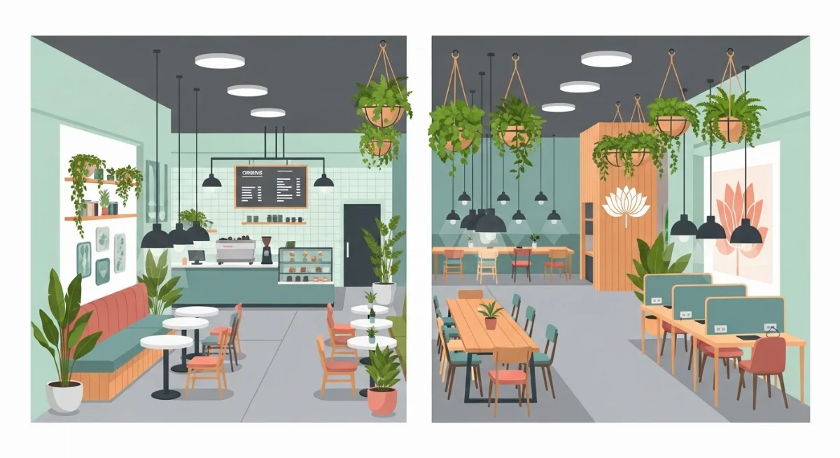 Thiết kế nội thất quán cà phê vintage tại TP.HCM với đồ decor hoài cổ