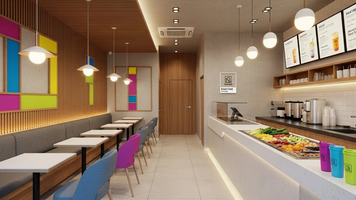 Hình ảnh tổng quan về bảng tông màu 2026 dự báo sẽ gây nghiện cho giới trẻ