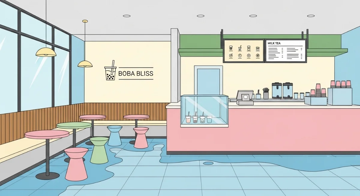 Các vật liệu chống ẩm cho tường và trần quán trà sữa Bình Dương