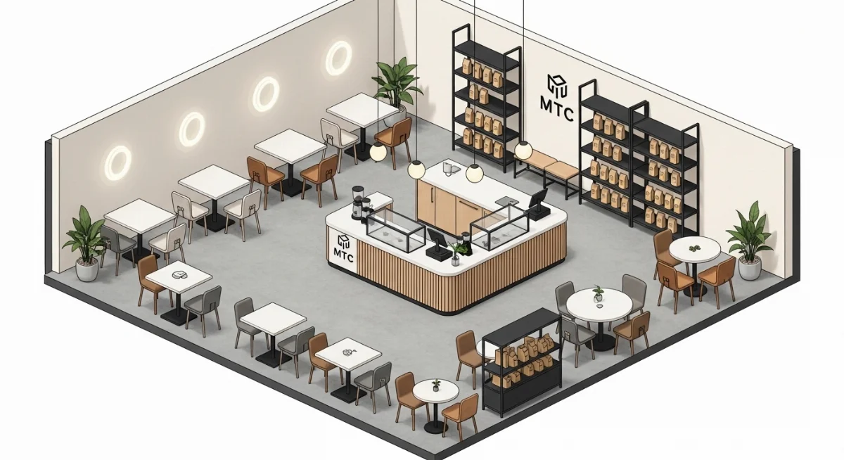 Lợi ích khi sử dụng phần mềm tính chi phí thiết kế quán cafe online