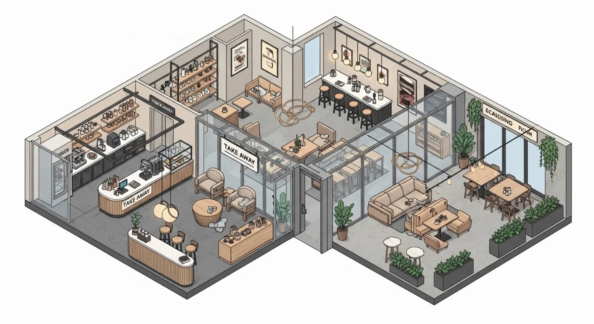 Không gian quán cà phê acoustic ấm cúng với âm nhạc sống động 2026