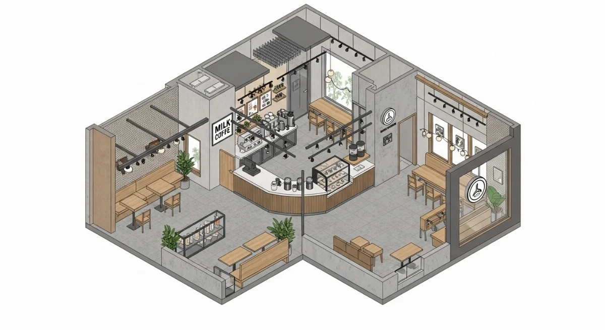 Vật liệu chống ồn quán cafe chuyên dụng đảm bảo không gian thư giãn