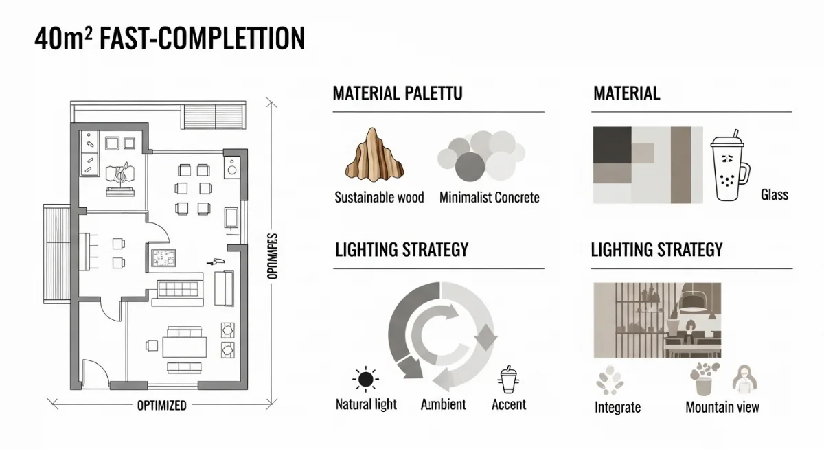 Khu vực pha chế chuyên nghiệp của quán trà sữa Anh Hưng