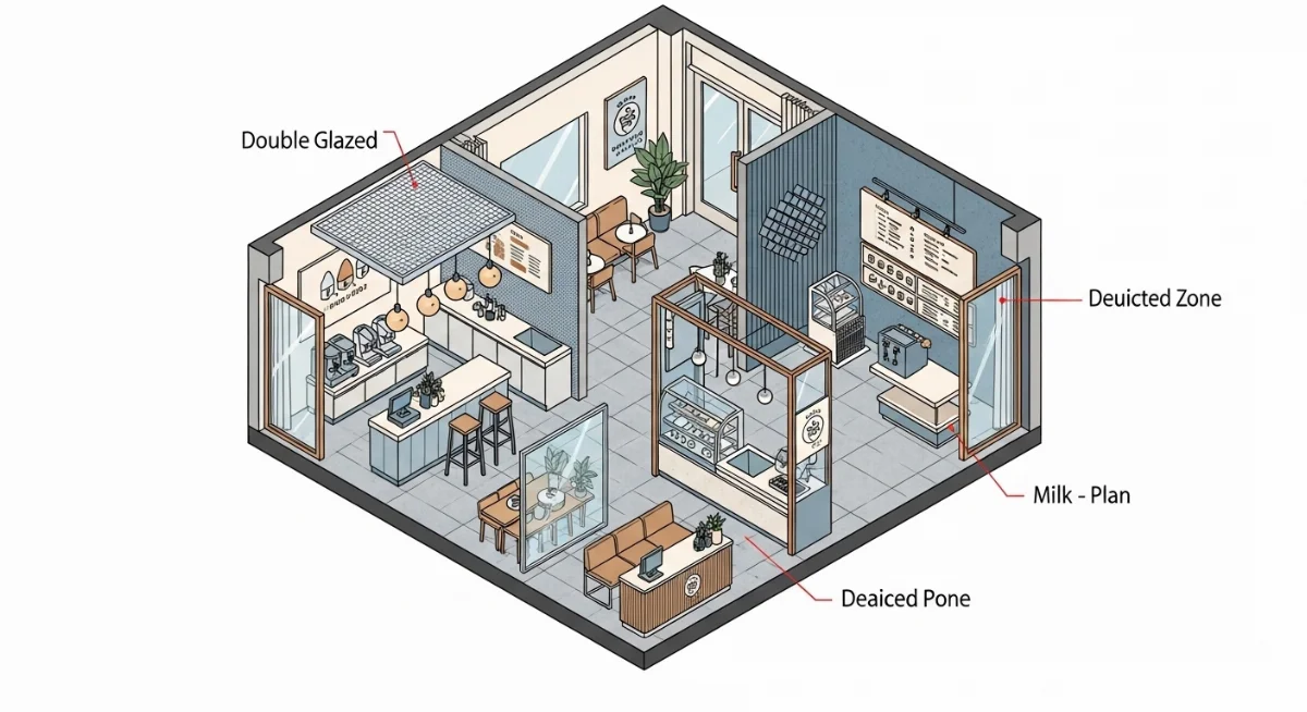 Lựa chọn vật liệu cách âm chất lượng cho quán trà sữa yên tĩnh tại Đồng Nai