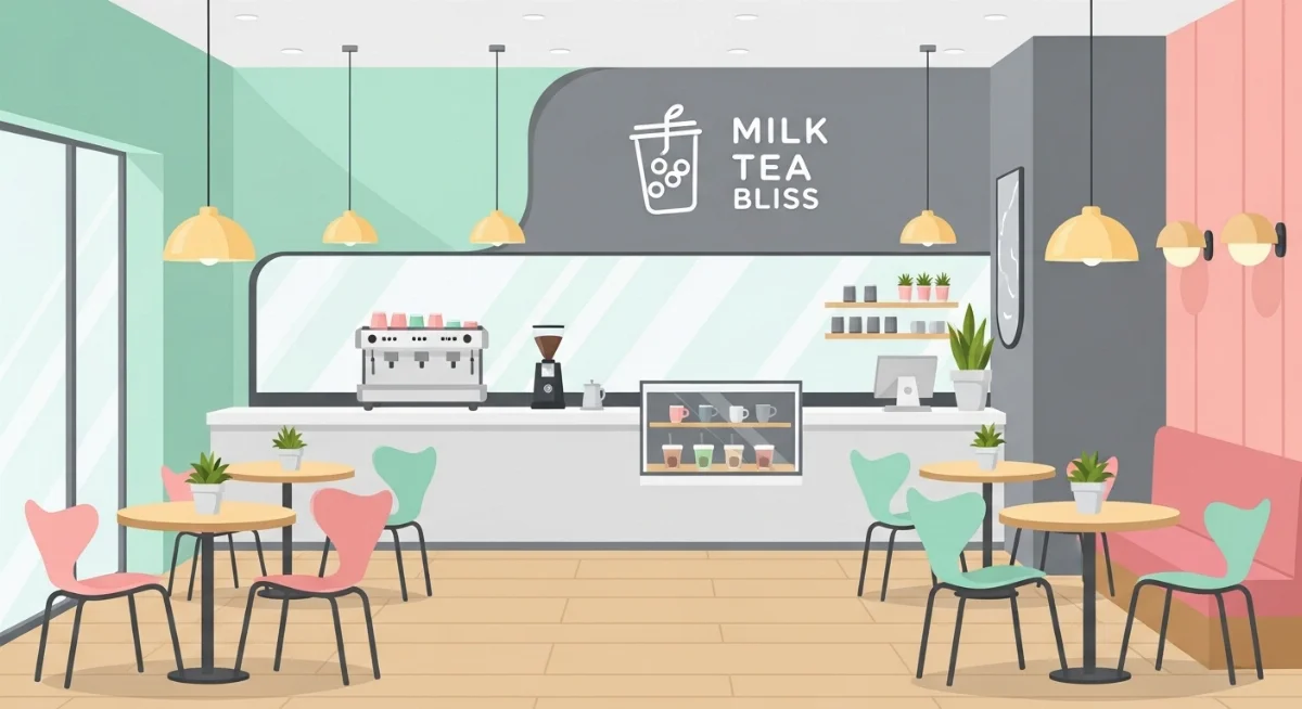 Bố trí nội thất quán cafe 30m2 thông minh tối đa không gian