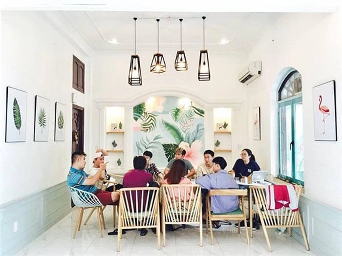 cafe phong cách hội họp