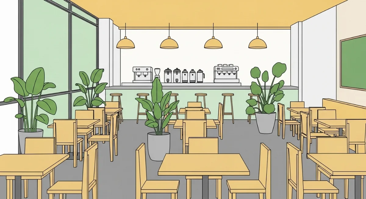 Các yếu tố ảnh hưởng đến chi phí thiết kế nội thất quán cafe hiện đại