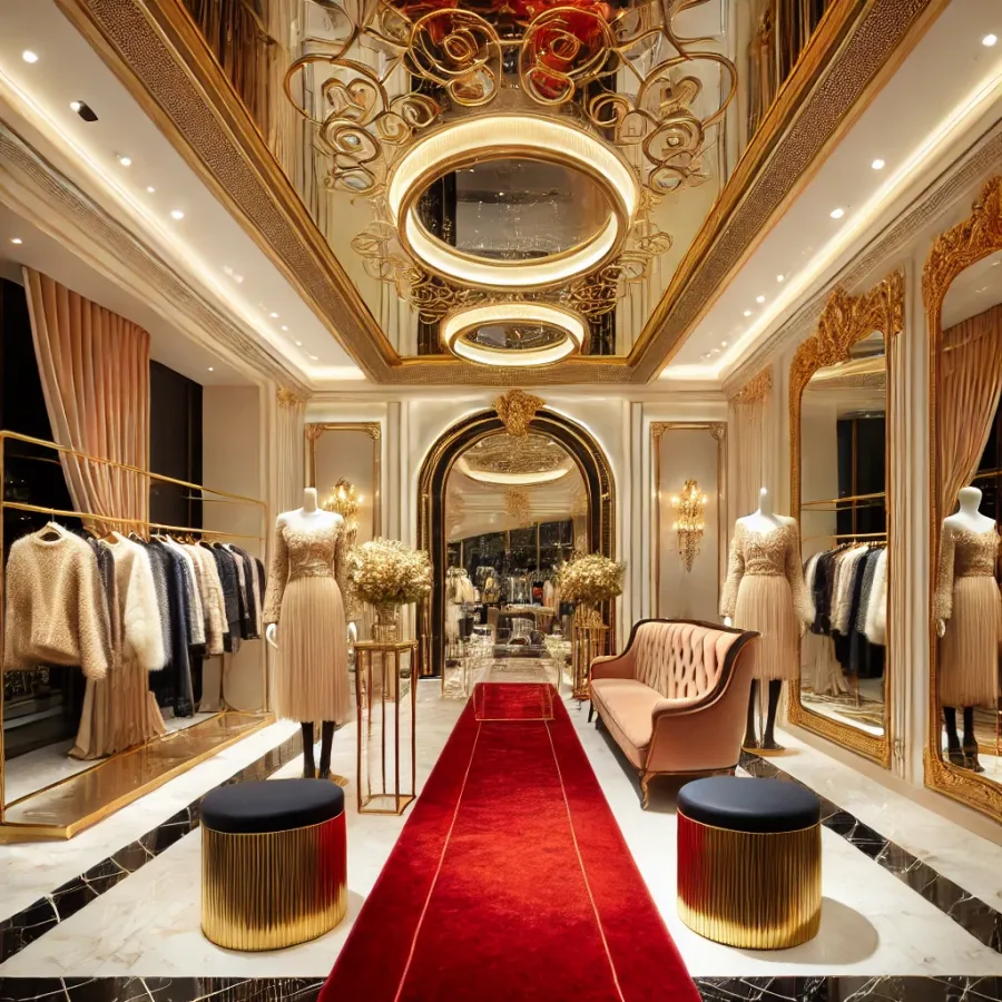 Mẫu thiết kế shop thời trang nữ