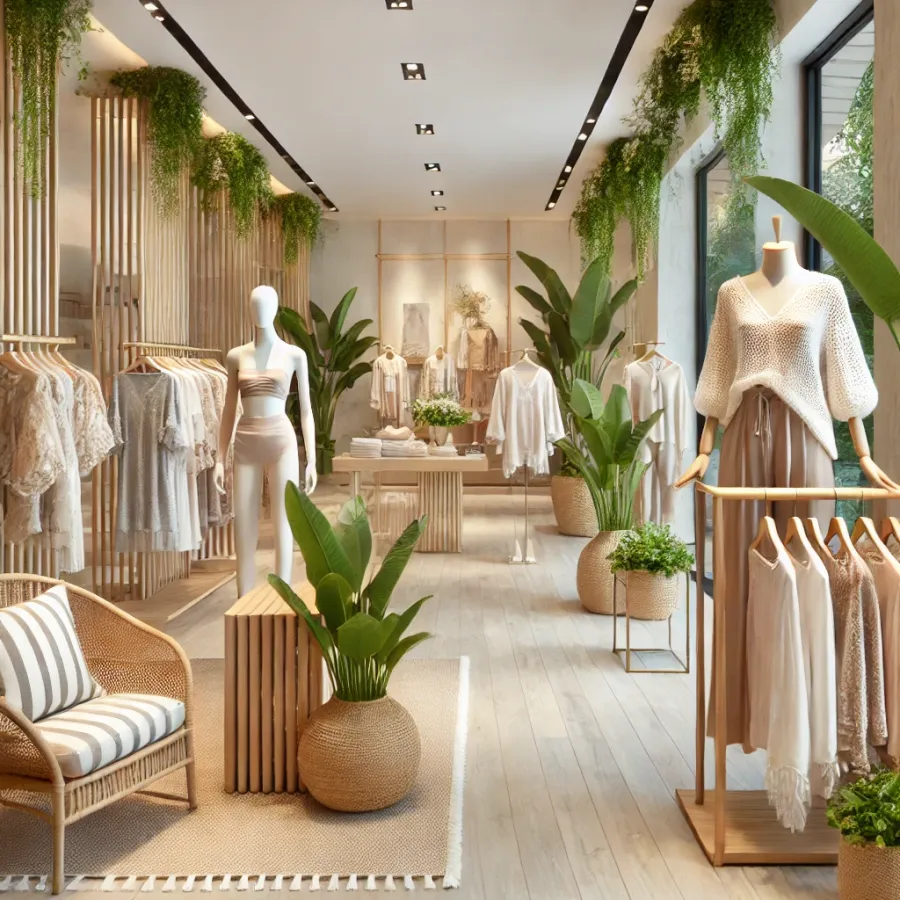 Mẫu thiết kế shop thời trang nữ