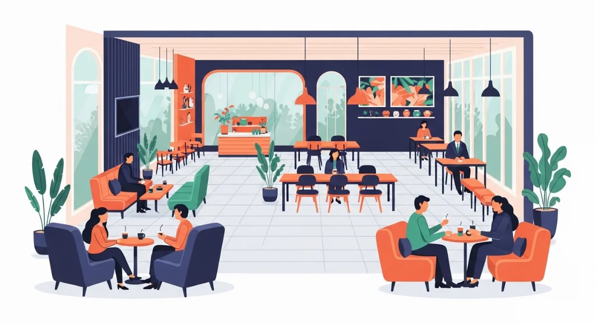 Mẫu cafe sân vườn nhỏ đẹp hiện đại tối ưu không gian xanh