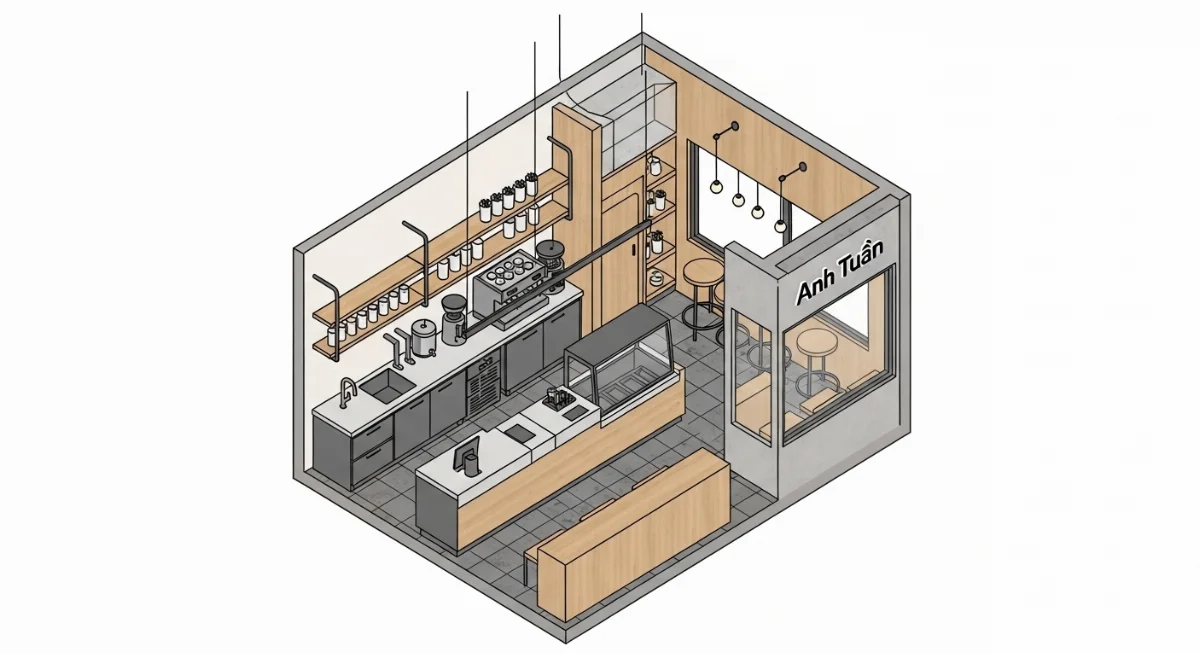 Chiến lược thu hút khách hiệu quả cho quán trà sữa vỉa hè Củ Chi