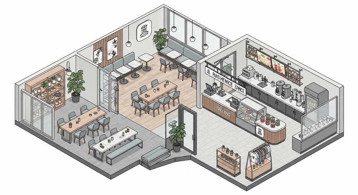 Cán bộ hướng dẫn các quy định pháp lý và vệ sinh cho người kinh doanh vỉa hè