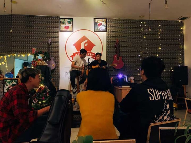 Quán cafe Acoustic quận Bình Thạnh