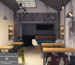 Thiết kế quán cafe dạng nhà ống SIÊU ĐẸP - SIÊU ĐỘC LẠ