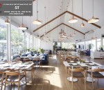 Thiết kế quán cafe 150m2 đẹp nhìn mê ngay theo xu hướng mới 2023