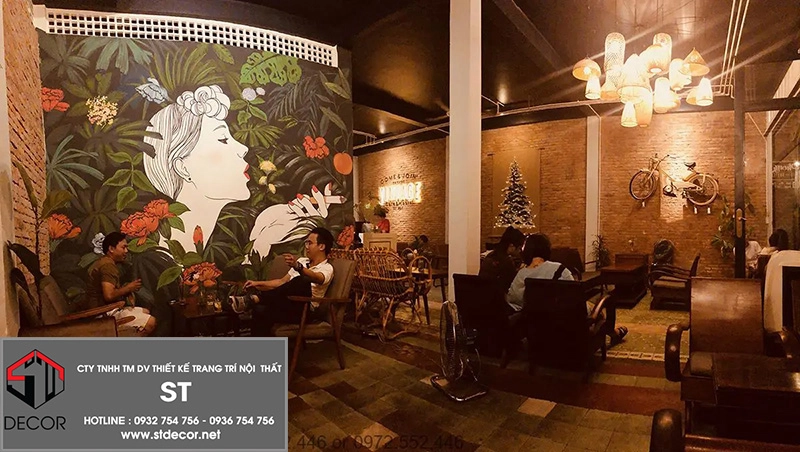 Thiết kế quán cafe acoustic