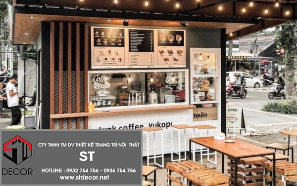 Thiết kế quán cafe cóc