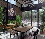 [ĐỘC ĐÁO] Ý tưởng thiết kế quán cafe diện tích 100m2 2023