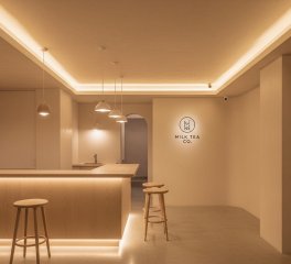 Màu Be Trung Tính Cho Quán Trà Sữa Minimalist: Giảm 30% Chi Phí Setup