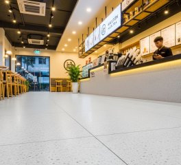 Vật Liệu Chống Trơn Cho Quán Trà Sữa Gần Trường Học Gò Vấp: Tăng 30% An Toàn