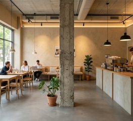 Sơn Hiệu Ứng vs Microcement vs Bê Tông Thô Quán Cà Phê