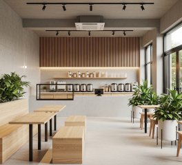 Thiết Kế Quán Trà Sữa Theo Khu Vực 2026: Giải Pháp Tối Ưu Cho TP.HCM, Bình Dương, Đồng Nai