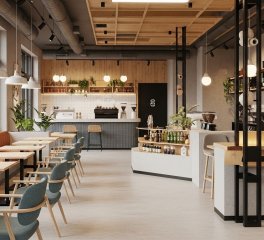 7 Tông Màu Thiết Kế Quán Cà Phê Hot 2026 Thu Hút Giới Trẻ