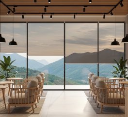 Vật Liệu Chống Nắng Cho Quán Trà Sữa View Núi Tây Ninh: Giải Pháp Thực Tế