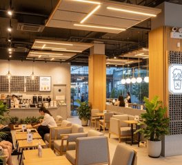 Thiết Kế Quán Trà Sữa Đồng Nai: Giải Pháp Cách Âm Cho Gần Khu Công Nghiệp