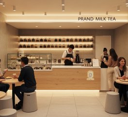 Thiết Kế Không Gian Vàng: Công Thức 1.5m2/Khách Cho Quán Dưới 30m2