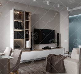 THIẾT KẾ CĂN HỘ CHUNG CƯ ANH QUÂN - CHỊ TUYỀN